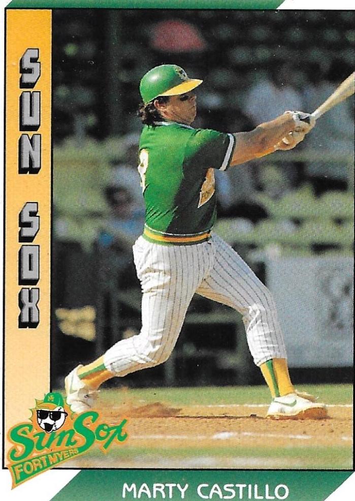 Marty Castillo #2 Baseball Cards 1991 Pacific Senior League
