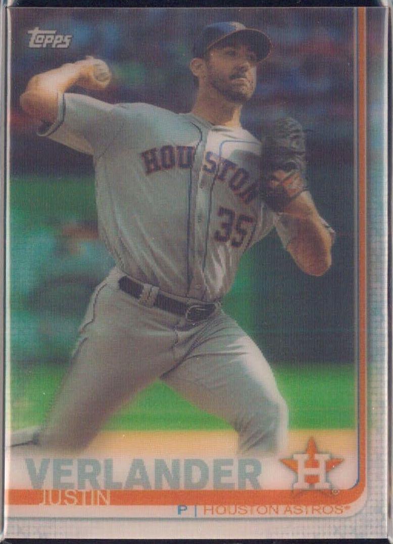 Justin Verlander #57 Baseball Cards 2019 Topps on Demand 3D