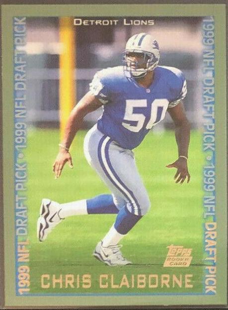 Chris Claiborne #331 Football Cards 1999 Topps