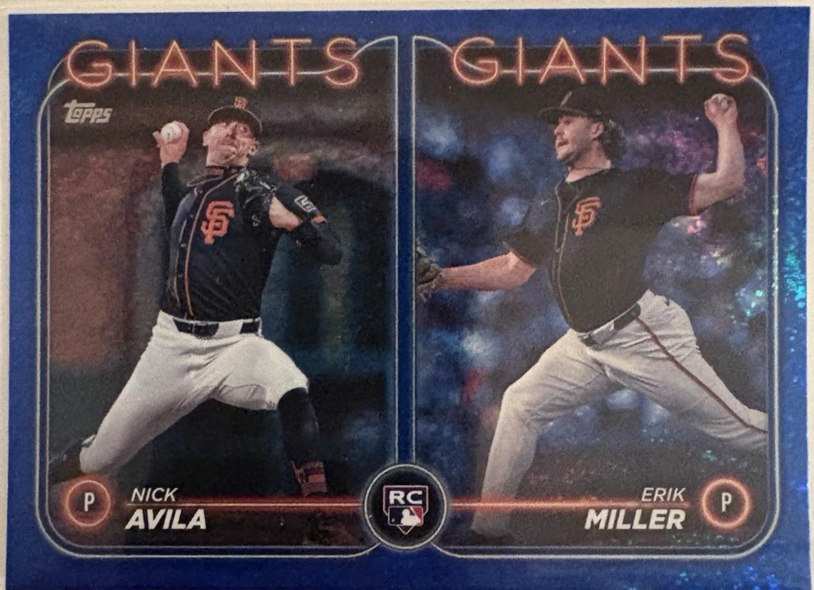 Erik Miller & Nick Avila [Blue Foilboard] #US271