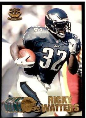Ricky Watters Football Cards 1997 Pacific Philadelphia