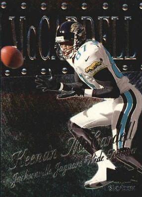 Keenan McCardell #11 Football Cards 1999 Metal Universe