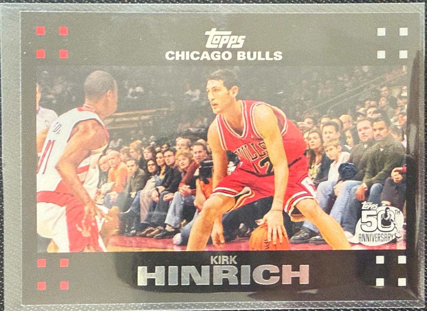 Kirk Hinrich #91 Basketball Cards 2007 Topps 50th Anniversary