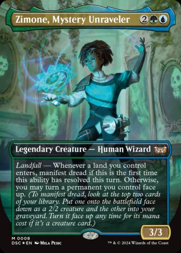 Zimone, Mystery Unraveler #8 Magic Duskmourn: House of Horror Commander