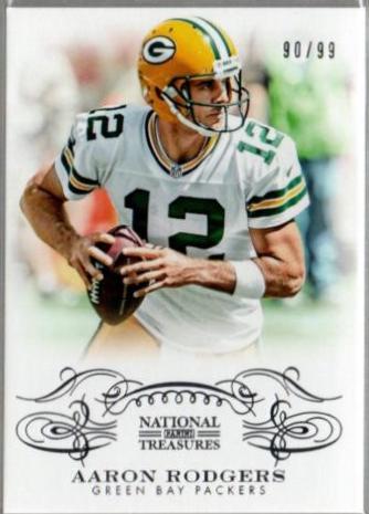 Aaron Rodgers #38 Football Cards 2013 Panini National Treasures