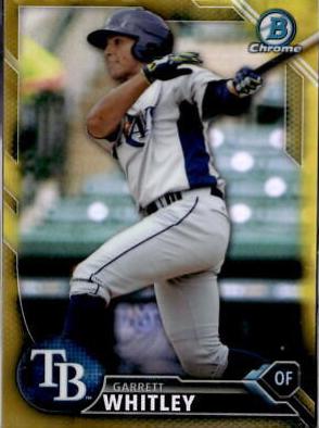 Garrett Whitley [Gold Refractor] #BCP-68