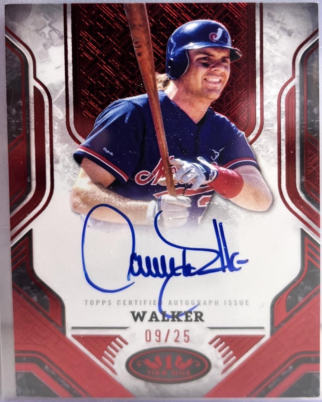 Larry Walker [Red Foil] #PPA-LW