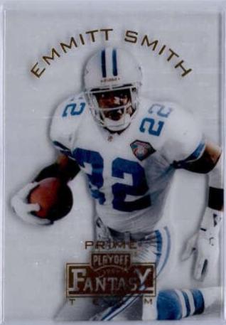Emmitt Smith #FT18 Football Cards 1995 Playoff Prime Fantasy Team