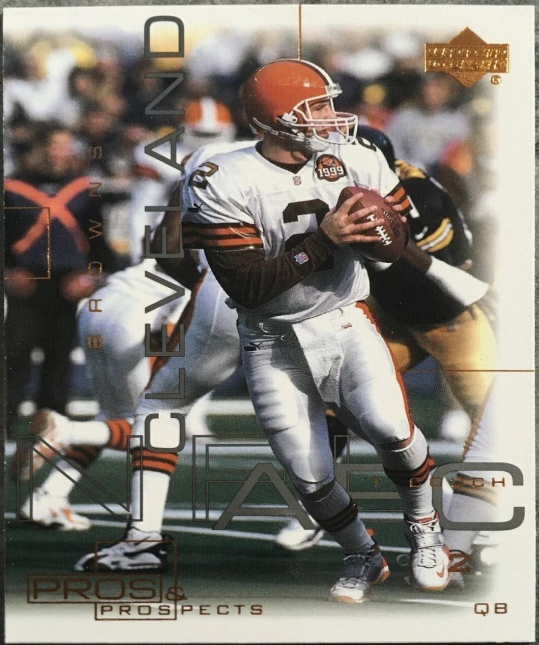 Tim Couch #18 Football Cards 2000 Upper Deck Pros & Prospects