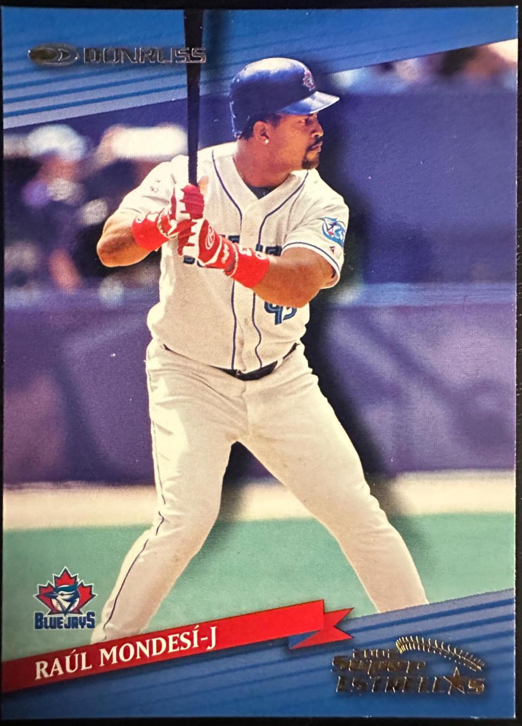 Raul Mondesi #99 Baseball Cards 2002 Donruss Super Estrellas