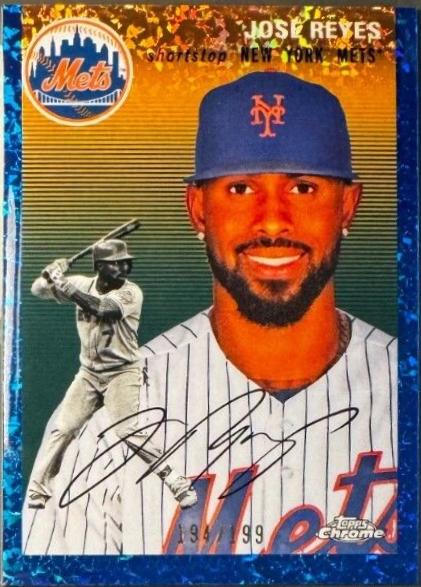 Jose Reyes [Blue Mini-Diamond Refractor] #171