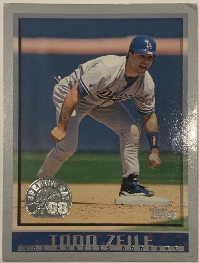 Todd Zeile #50 Baseball Cards 1998 Topps Opening Day