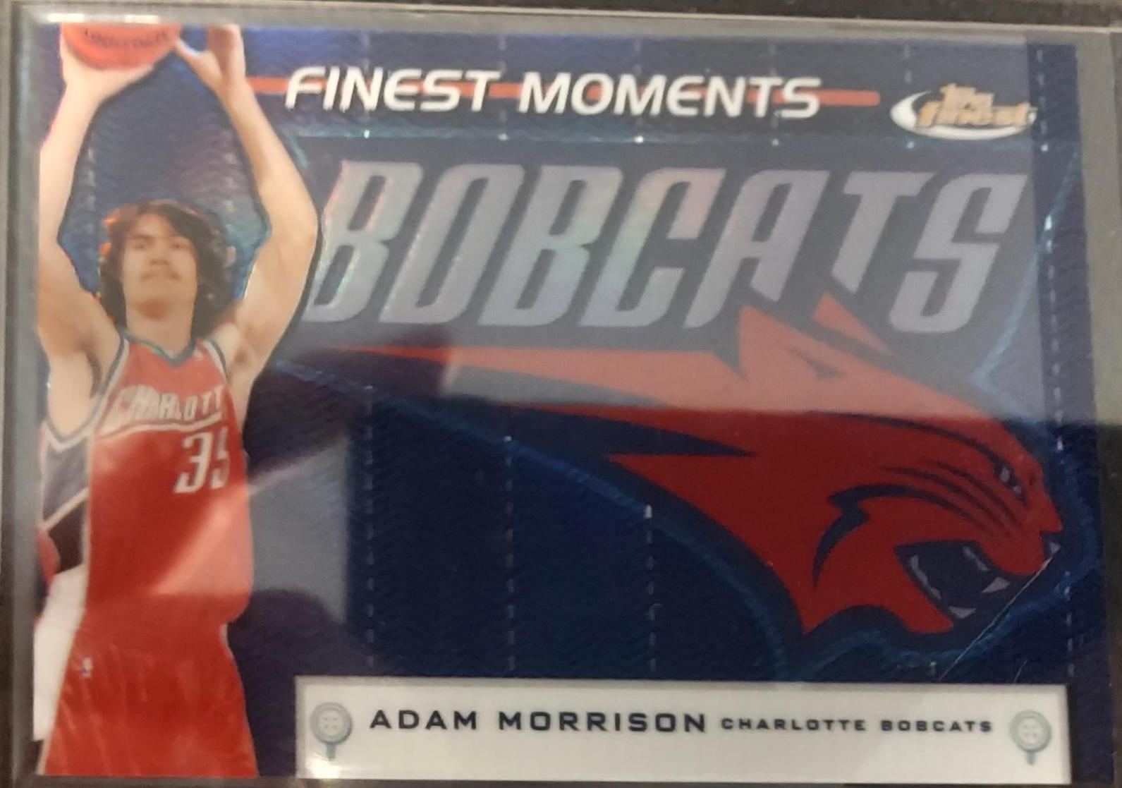 Adam Morrison #AM Basketball Cards 2006 Finest Moments