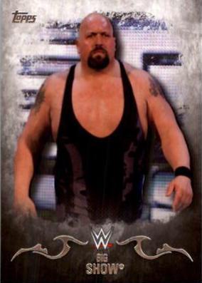 Big Show #3 Wrestling Cards 2016 Topps WWE Undisputed