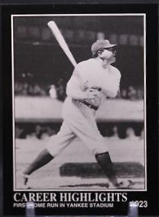 First Home Run in Yankee Stadium
