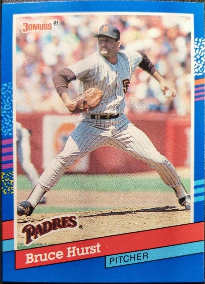 Bruce Hurst #83 Baseball Cards 1991 Donruss