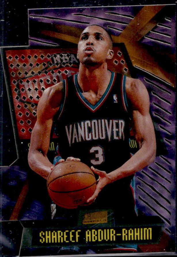 Shareef Abdur-Rahim #T11C Basketball Cards 1998 Stadium Club Triumvirate