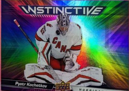 Pyotr Kochetkov #IN-10 Hockey Cards 2023 Upper Deck Instinctive