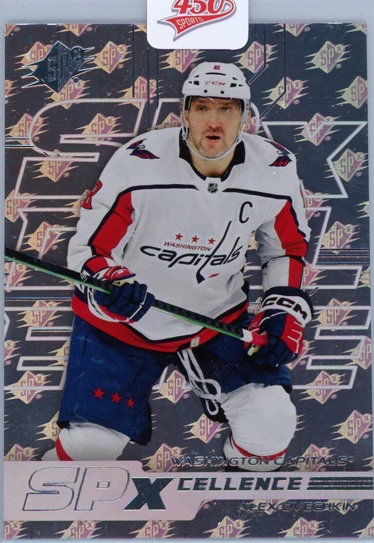 Alex Ovechkin #XC-AO Hockey Cards 2024 SPx SPxCellence