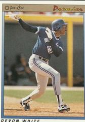 Devon White #126 Baseball Cards 1991 O Pee Chee Premier Prices