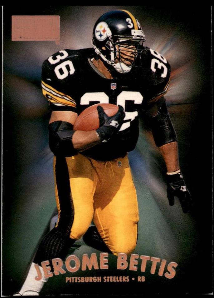 Jerome Bettis #17 Football Cards 1997 Skybox Premium