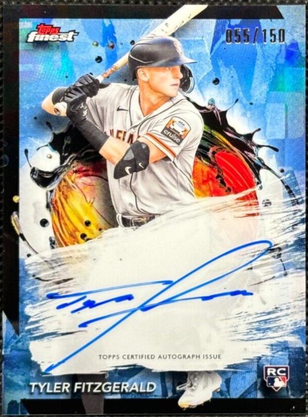 Tyler Fitzgerald [Blue Refractor] #FA-TF