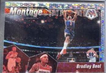 Bradley Beal #9 Basketball Cards 2019 Panini Mosaic Montage