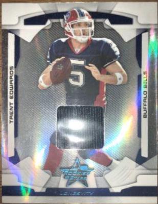 Trent Edwards #10 Football Cards 2008 Leaf Rookies & Stars