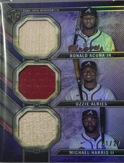 Ozzie Albies / Ronald Acuna Jr. / Michael Harris II