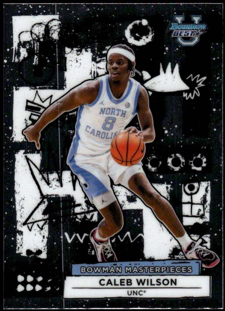 Caleb Wilson #BM-21 2025-26 Bowman University Best Basketball Bowman Masterpieces