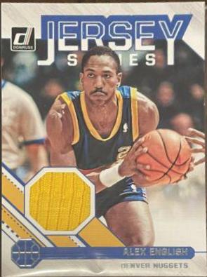 Alex English #15 Basketball Cards 2020 Donruss Jersey Series