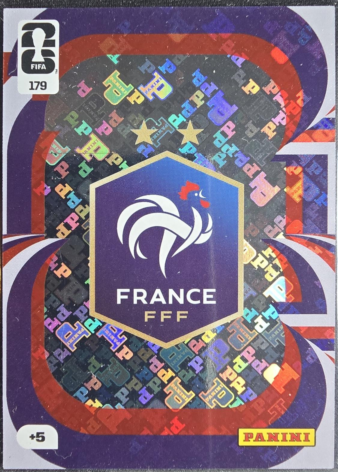2026 Panini Adrenalyn XL FIFA World Cup Team Crest #179 card
