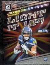 Jaxon Smith Njigbo #LU-JSN Football Cards 2023 Panini Donruss Optic Light It Up