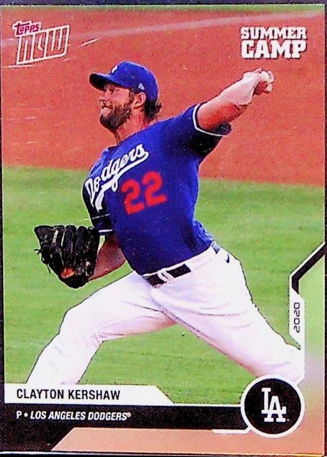 Clayton Kershaw #OD-495 Baseball Cards 2020 Topps Now Road to Opening Day