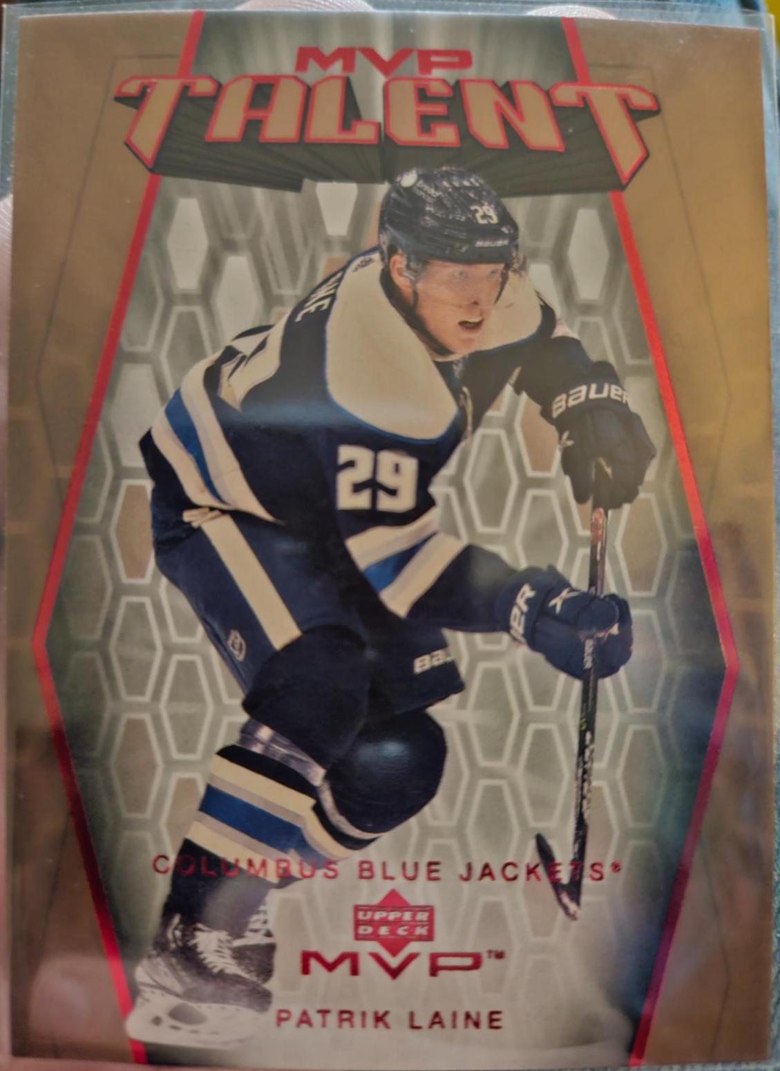 Patrik Laine #MT-22 Hockey Cards 2023 Upper Deck MVP 20th Anniversary
