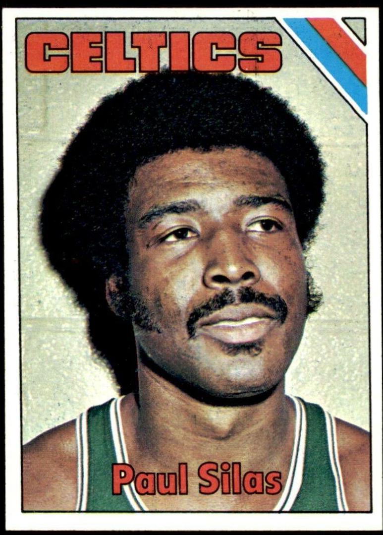 Paul Silas #8 Basketball Cards 1975 Topps