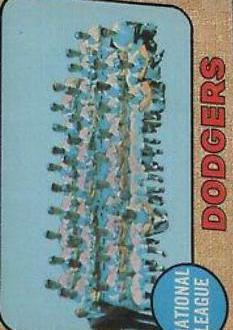 Dodgers Team #168 Baseball Cards 1968 O Pee Chee