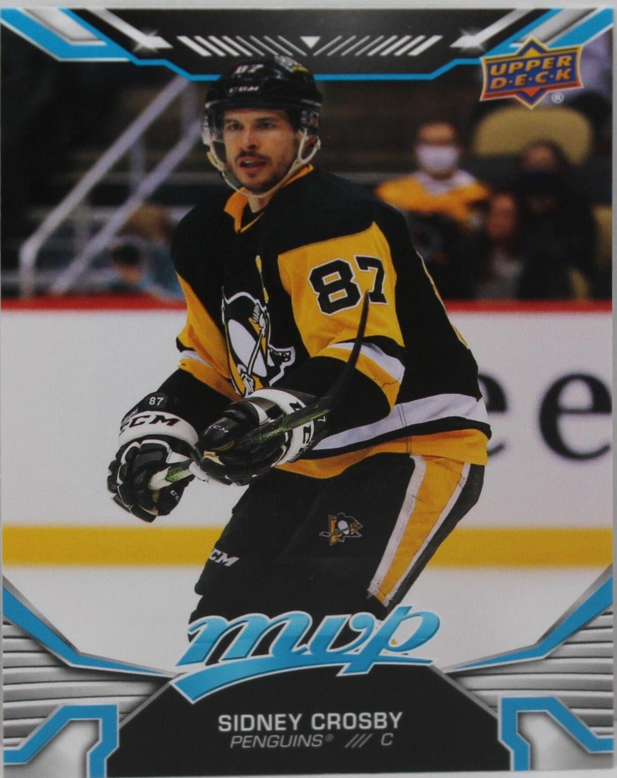 Sidney Crosby #218 Hockey Cards 2022 Upper Deck MVP