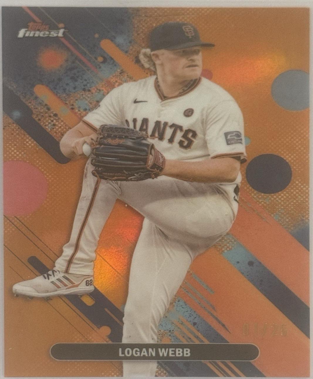 Logan Webb [Orange Refractor] #64