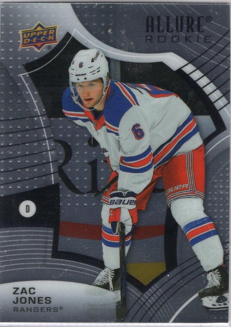 Zac Jones #139 Hockey Cards 2021 Upper Deck Allure