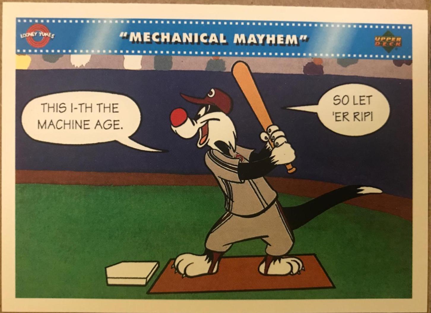 Mechanical Mayhem #25 Baseball Cards 1992 Upper Deck Comic Ball