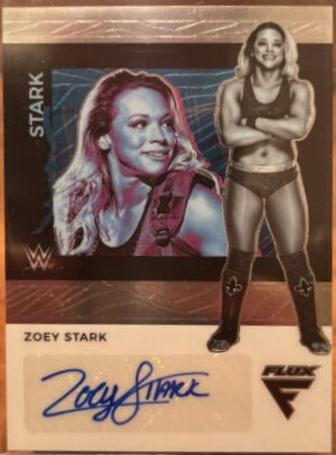 Zoey Stark #FX-ZST Wrestling Cards 2022 Panini Chronicles WWE Flux Autographs