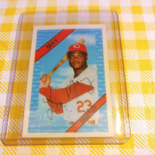 Lee May #37 Baseball Cards 1972 Kellogg's