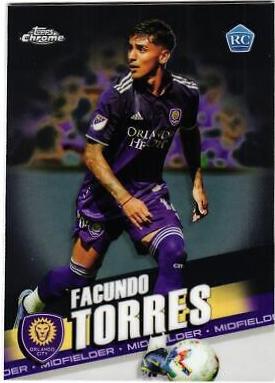 Facundo Torres #171 Soccer Cards 2022 Topps Chrome MLS