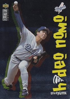 Hideo Nomo #5 Baseball Cards 1996 Collector's Choice Nomo Scrapbook