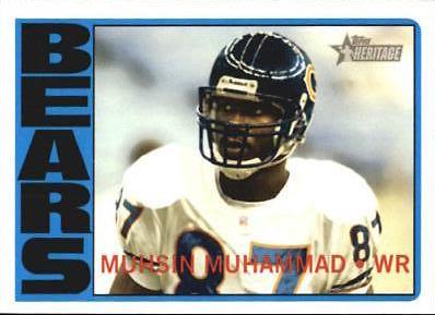 Muhsin Muhammad #40 Football Cards 2005 Topps Heritage