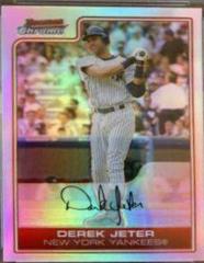 Derek Jeter [Refractor] #65 Baseball Cards 2006 Bowman Chrome Prices