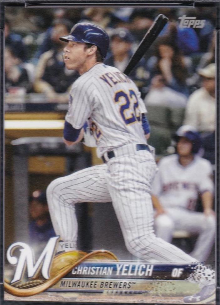 Christian Yelich #US248 2018 Topps Mini Baseball