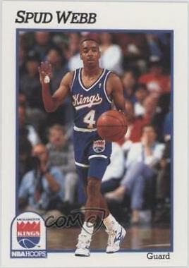 Spud Webb #431 Basketball Cards 1991 Hoops