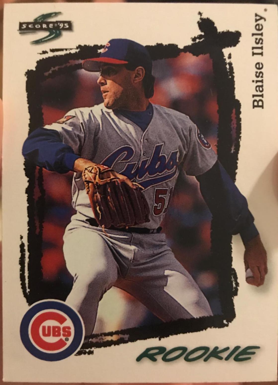 Blaise Ilsley #289 Baseball Cards 1995 Score